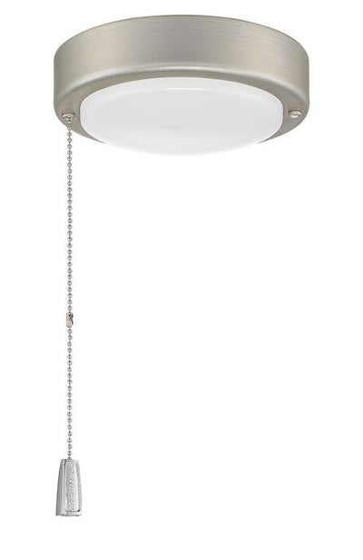 ##Antique Hardware## 1 Light Universal LED Disk Light Kit in Painted Nickel