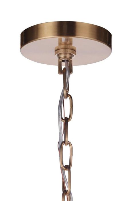 Jackson 3 Light Pendant, Satin Brass Pendant Craftmade