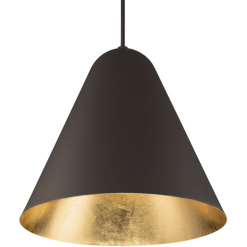 Taper 1 Light 22 inch Bronze Gold Pendant Ceiling Light Pendant Modern Forms