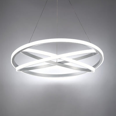 Veloce LED 38 inch Titanium Chandelier Ceiling Light 38in Chandelier Modern Forms