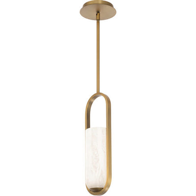 Rollins 1 Light 3.75 inch Aged Brass Mini Pendant Ceiling Light Pendant Modern Forms