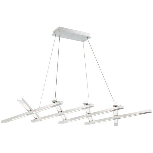 Scissors LED 80 inch Brushed Aluminum Chandelier Ceiling Light Chandelier Modern Forms