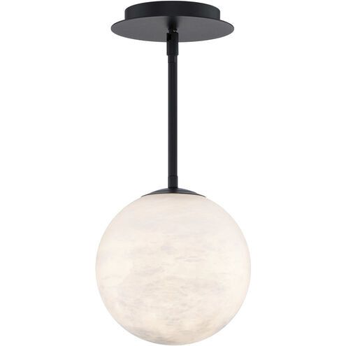 Pisces 1 Light 8 inch Black Mini Pendant Ceiling Light 2700K Pendant Modern Forms