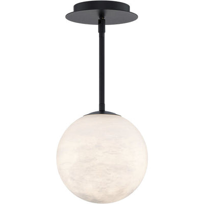 Pisces 1 Light 8 inch Black Mini Pendant Ceiling Light 2700K Pendant Modern Forms