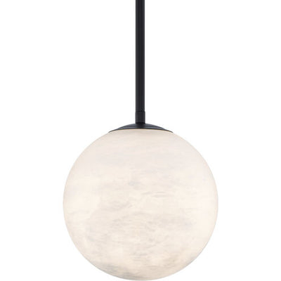 Pisces 1 Light 8 inch Black Mini Pendant Ceiling Light 3000K Pendant Modern Forms