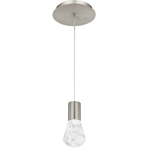 Plum Mini Pendant Ceiling Light LED 15 inch Aged Brass Pendant Modern Forms