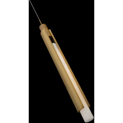 Saber 1 Light 3 inch Aged Brass Mini Pendant Ceiling Light Pendant Modern Forms