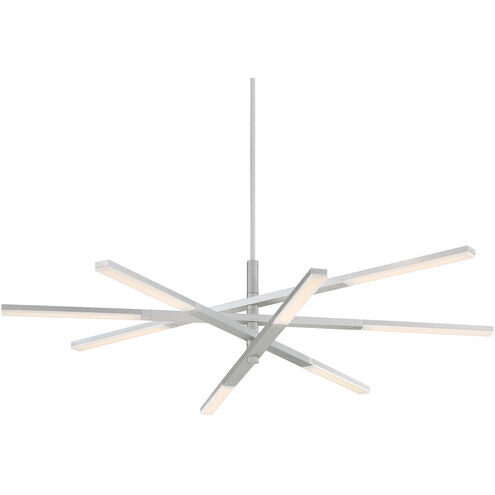 Stacked LED 48 inch Brushed Aluminum Chandelier Ceiling Light Chandelier Modern Forms