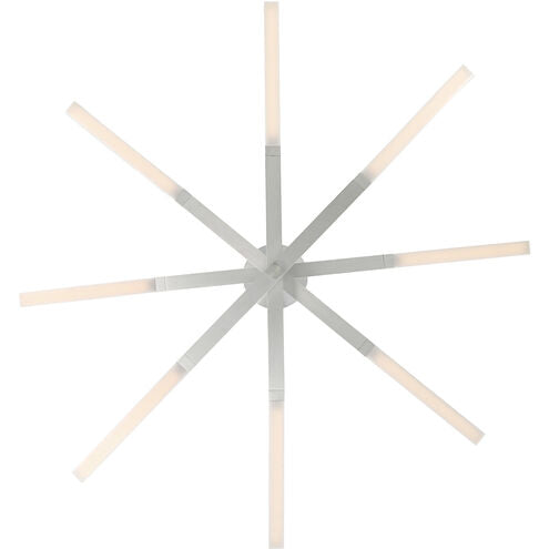 Stacked LED 48 inch Brushed Aluminum Chandelier Ceiling Light Chandelier Modern Forms