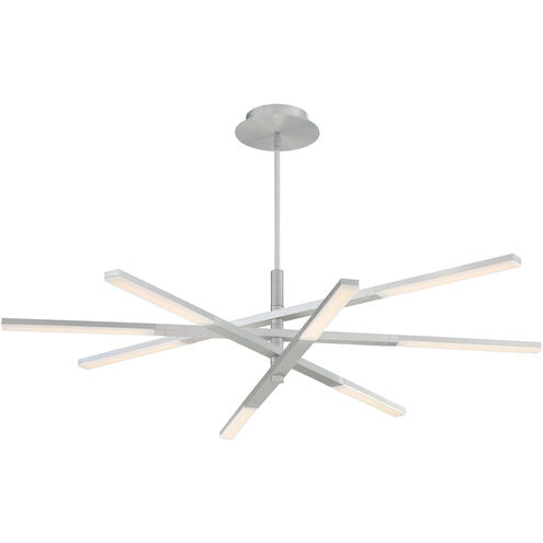 Stacked LED 48 inch Brushed Aluminum Chandelier Ceiling Light Chandelier Modern Forms