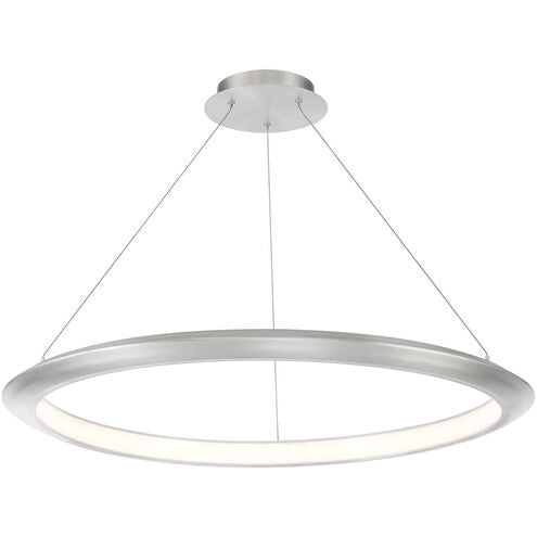 The Ring LED Brushed Aluminum Chandelier Ceiling Light 2700K 36in Chandelier Modern Forms