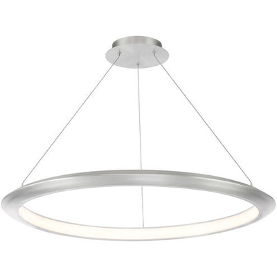 The Ring LED Brushed Aluminum Chandelier Ceiling Light 2700K 36in Chandelier Modern Forms