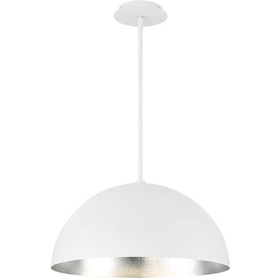 Yolo LED 20 inch White Silver Leaf Pendant Ceiling Light Pendant Modern Forms