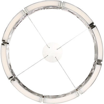 Zelda LED 29 inch Polished Nickel Chandelier Ceiling Light 29in Chandelier Modern Forms