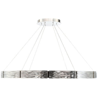 Zelda LED 48 inch Polished Nickel Chandelier Ceiling Light 48in Chandelier Modern Forms