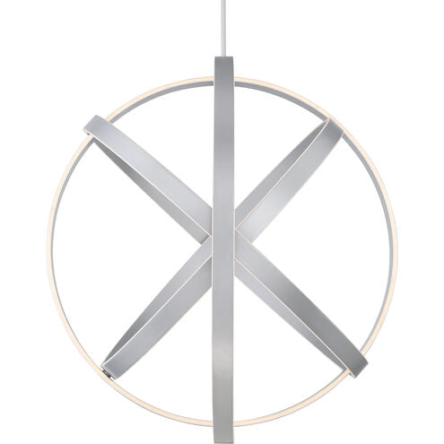 Kinetic LED Titanium Chandelier Ceiling Light 38in Chandelier Modern Forms