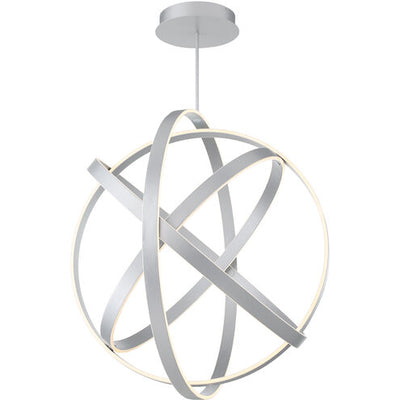 Kinetic LED Titanium Chandelier Ceiling Light 38in Chandelier Modern Forms