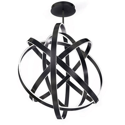 Kinetic LED Titanium Chandelier Ceiling Light 60in Chandelier Modern Forms