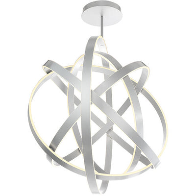 Kinetic LED Titanium Chandelier Ceiling Light 60in Chandelier Modern Forms