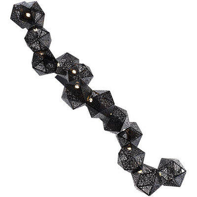 Riddle LED Black Linear Pendant Ceiling Light 64in Linear Modern Forms