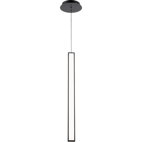 Chaos LED 7 inch Black Pendant Ceiling Light in 1, 26in Pendant Modern Forms