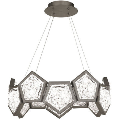 Starlight Starbright LED 11 inch Antique Nickel Chandelier Ceiling Light Chandelier Modern Forms