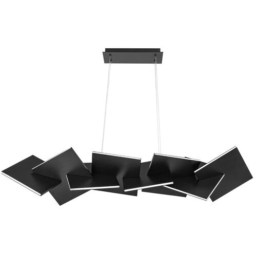 Konstruct LED 11 inch Black Chandelier Ceiling Light Chandelier Modern Forms