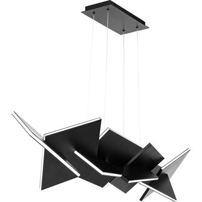Konstruct LED 11 inch Black Chandelier Ceiling Light Chandelier Modern Forms