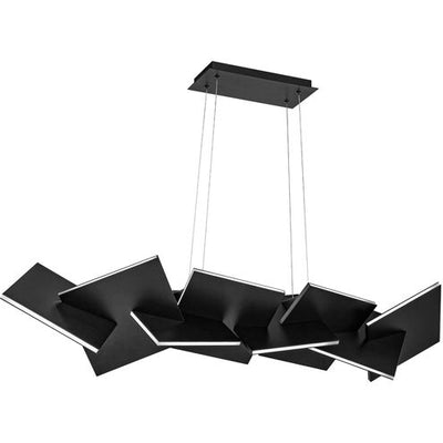 Konstruct LED 11 inch Black Chandelier Ceiling Light Chandelier Modern Forms