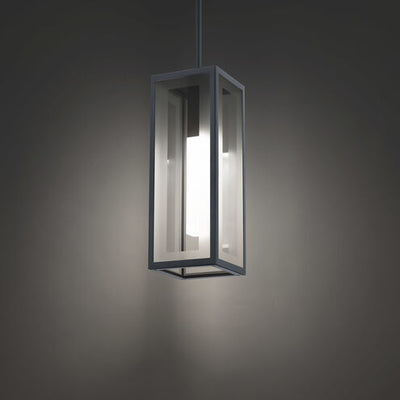 Cambridge 1 Light 6 inch Black Outdoor Pendant Exterior Modern Forms