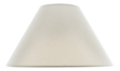 PLAIN LINEN SHADE 6 X 16 X 10 Shade Cal Lighting