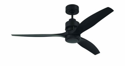 52" Sonnet WiFi in Flat Black  w/ Flat Black Blades Ceiling Fan CRAFTMADE