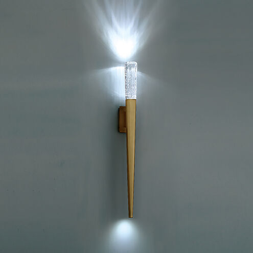 Scepter LED 4 inch Aged Brass ADA Wall Sconce Wall Light Wall Sconce Modern Forms