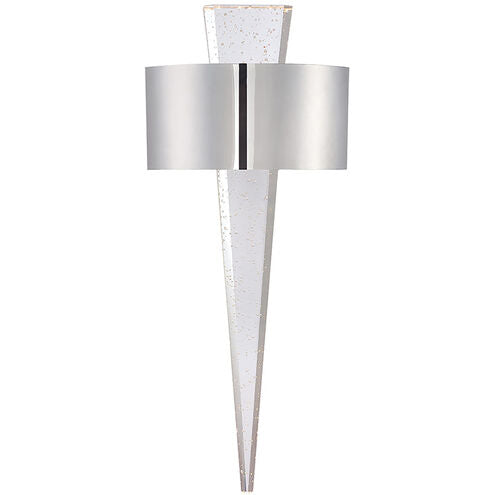 Palladian ADA Wall Sconce Wall Light in 10in LED 3 inch Polished Nickel Wall Sconce Modern Forms