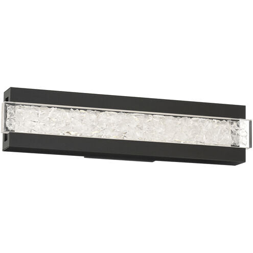 Posh Bathroom Vanity Light Wall Light 1 Light 21 inch Black Bath and Vanity Modern Forms