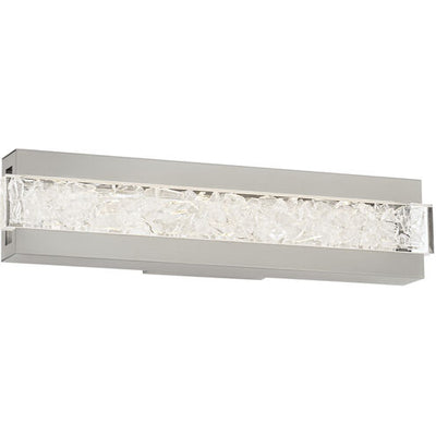 Posh Bathroom Vanity Light Wall Light 1 Light 21 inch Brushed Nickel Bath and Vanity Modern Forms