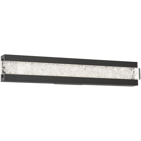 Posh Bathroom Vanity Light Wall Light 1 Light 29 inch Black Bath and Vanity Modern Forms