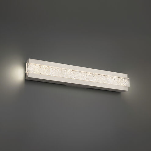 Posh Bathroom Vanity Light Wall Light 1 Light 29 inch Brushed Nickel Bath and Vanity Modern Forms