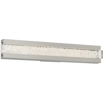 Posh Bathroom Vanity Light Wall Light 1 Light 29 inch Brushed Nickel Bath and Vanity Modern Forms