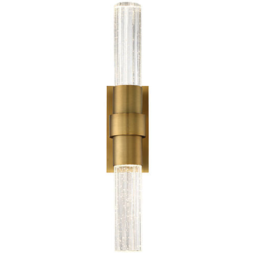 Ceres LED 4 inch Aged Brass ADA Wall Sconce Wall Light Wall Sconce Modern Forms