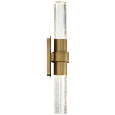 Ceres LED 4 inch Aged Brass ADA Wall Sconce Wall Light Wall Sconce Modern Forms