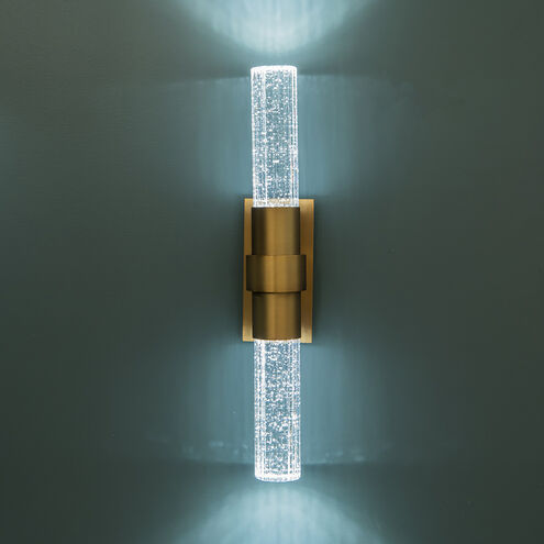 Ceres LED 4 inch Aged Brass ADA Wall Sconce Wall Light Wall Sconce Modern Forms