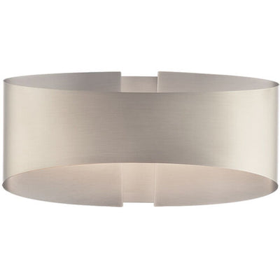 Swerve 1 Light 4 inch Brushed Nickel ADA Wall Sconce Wall Light Wall Sconce Modern Forms