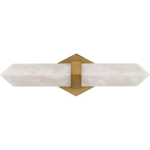 Javelin 1 Light 18 inch Aged Brass Bath Vanity Light Wall Light Bath and Vanity Modern Forms