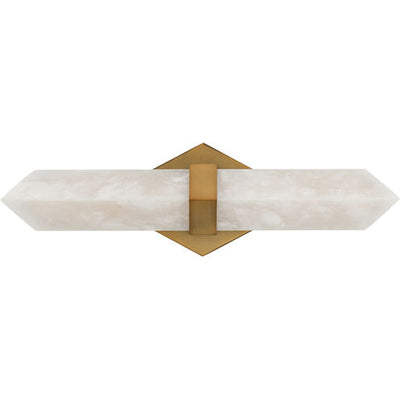 Javelin 1 Light 18 inch Aged Brass Bath Vanity Light Wall Light Bath and Vanity Modern Forms