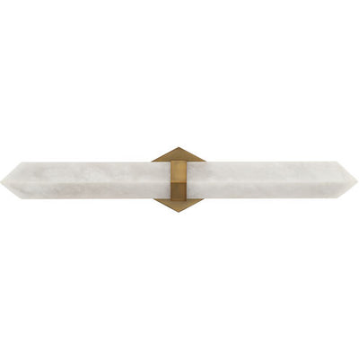Javelin 1 Light 28 inch Aged Brass Bath Vanity Light Wall Light Bath and Vanity Modern Forms