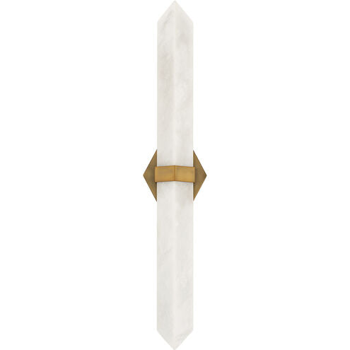 Javelin 1 Light 28 inch Aged Brass Bath Vanity Light Wall Light Bath and Vanity Modern Forms