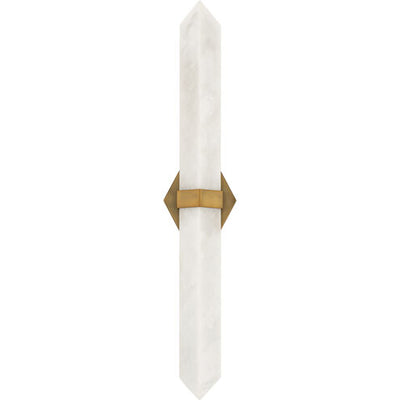 Javelin 1 Light 28 inch Aged Brass Bath Vanity Light Wall Light Bath and Vanity Modern Forms