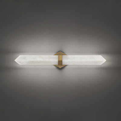 Javelin 1 Light 28 inch Aged Brass Bath Vanity Light Wall Light Bath and Vanity Modern Forms