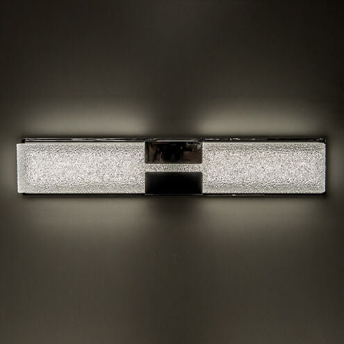 Vodka Bathroom Vanity & Wall Light in 27in LED 27 inch Chrome Bath and Vanity Modern Forms